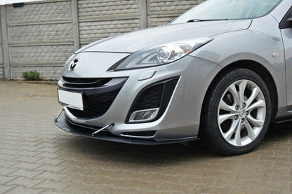 Street Pro Frontlippe passend für Mazda 3 MK2 SPORT (vor FL) schwarz matt