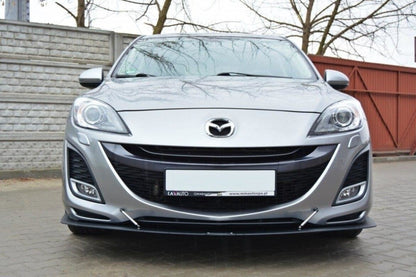 Street Pro Frontlippe passend für Mazda 3 MK2 SPORT (vor FL) schwarz matt