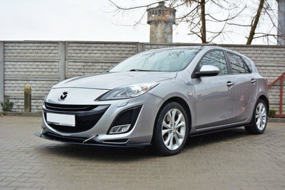 Street Pro Frontlippe passend für Mazda 3 MK2 SPORT (vor FL) schwarz matt
