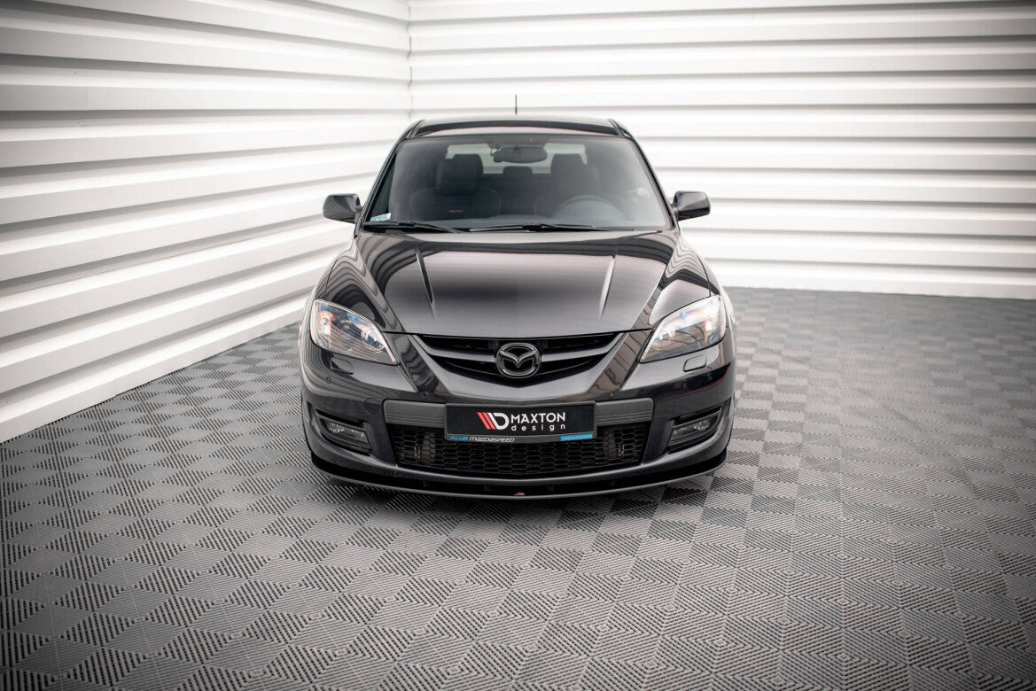 Street Pro Frontlippe passend für Mazda 3 MPS Mk1 schwarz matt