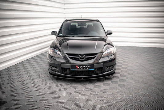 Street Pro Frontlippe passend für Mazda 3 MPS Mk1 schwarz matt
