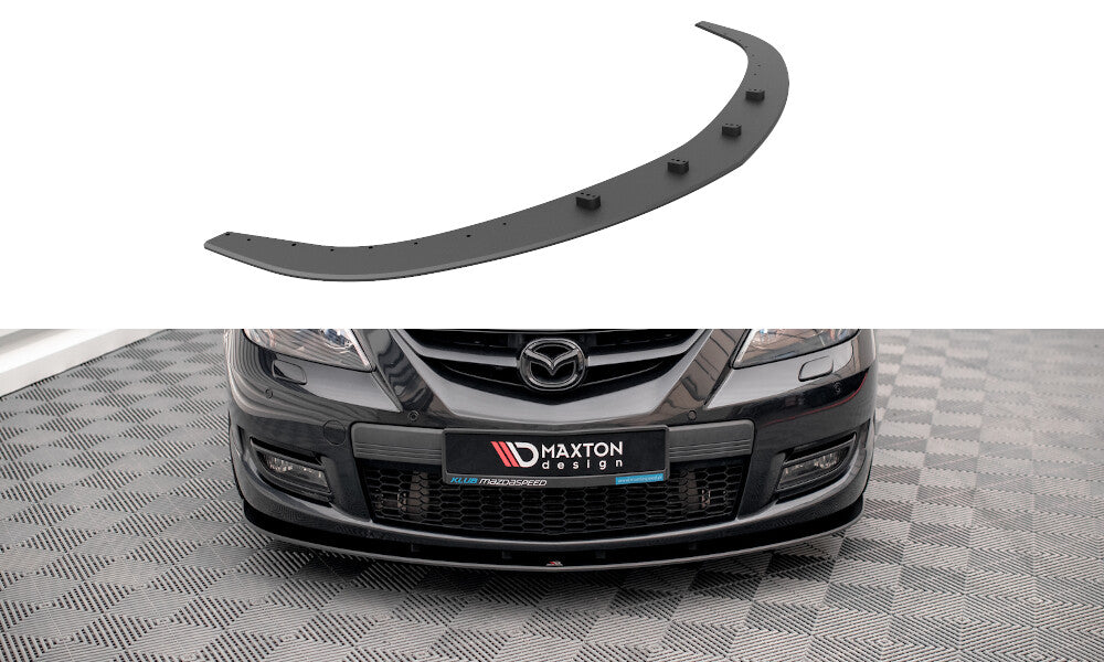 Street Pro Frontlippe passend für Mazda 3 MPS Mk1 schwarz matt