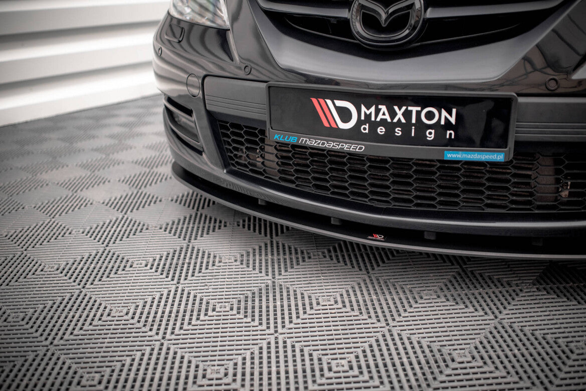 Street Pro Frontlippe passend für Mazda 3 MPS Mk1 schwarz matt