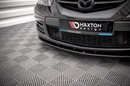Street Pro Frontlippe passend für Mazda 3 MPS Mk1 schwarz matt
