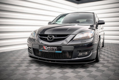 Street Pro Frontlippe passend für Mazda 3 MPS Mk1 schwarz matt