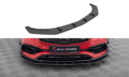 Street Pro Frontlippe passend für Mercedes A 45 AMG Aero W176 FL schwarz matt