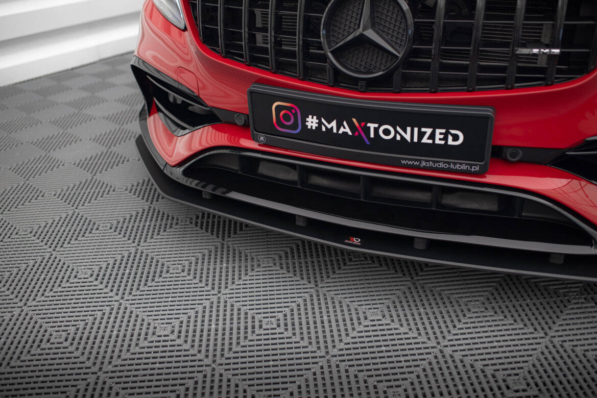 Street Pro Frontlippe passend für Mercedes A 45 AMG Aero W176 FL schwarz matt