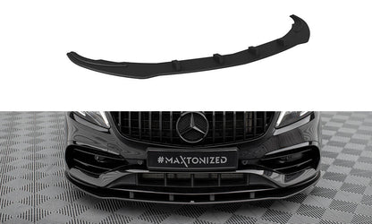 Street Pro Frontlippe passend für Mercedes A AMG-Line W176 FL schwarz matt
