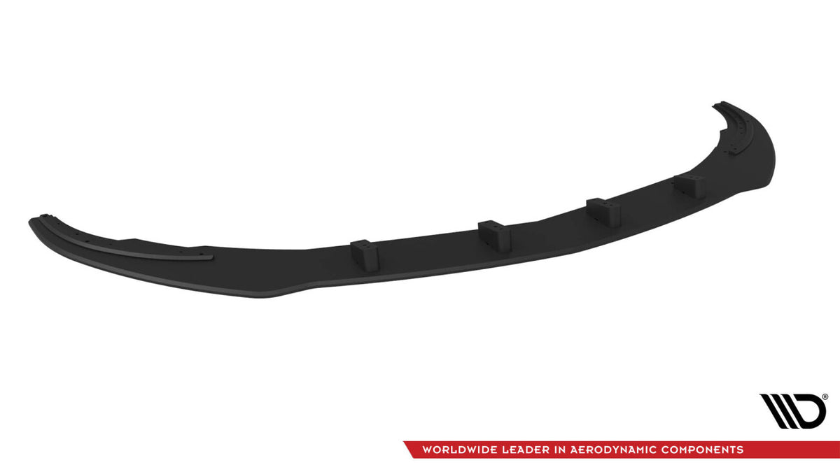 Street Pro Frontlippe passend für Mercedes A AMG-Line W176 FL schwarz matt
