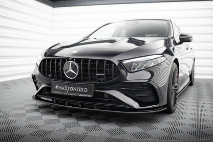 Street Pro Frontlippe passend für Mercedes-AMG A35 W177 FL schwarz matt