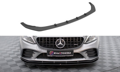 Street Pro Frontlippe passend für Mercedes-AMG C43 Coupe / Cabrio C205 FL / A205 FL schwarz matt