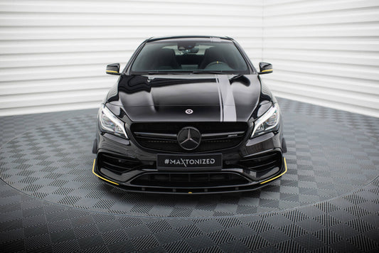 Street Pro Frontlippe passend für Mercedes-AMG CLA 45 Aero C117 FL schwarz matt