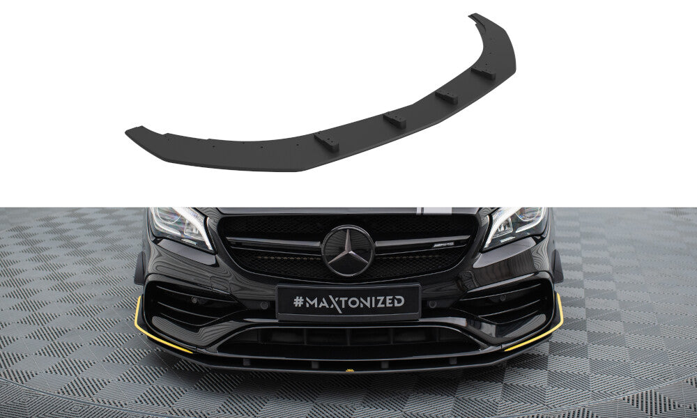 Street Pro Frontlippe passend für Mercedes-AMG CLA 45 Aero C117 FL schwarz matt