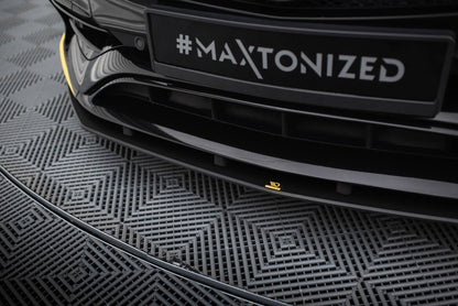 Street Pro Frontlippe passend für Mercedes-AMG CLA 45 Aero C117 FL schwarz matt