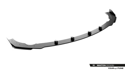 Street Pro Frontlippe passend für Mercedes-AMG CLE 53 Aero C236 schwarz matt + Hochglanz Flaps