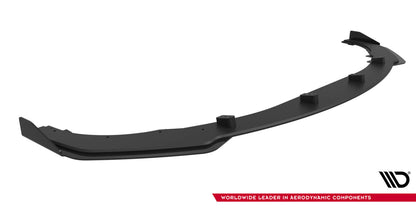 Street Pro Frontlippe passend für Mercedes-AMG CLE 53 C236 schwarz matt + Hochglanz Flaps