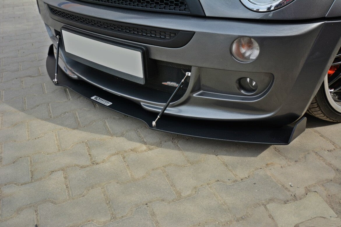 Street Pro Frontlippe passend für Mini R53 Cooper S JCW schwarz matt