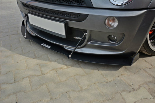 Street Pro Frontlippe passend für Mini R53 Cooper S JCW schwarz matt
