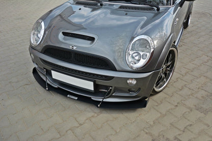 Street Pro Frontlippe passend für Mini R53 Cooper S JCW schwarz matt