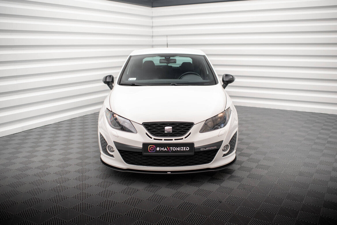 Street Pro Frontlippe passend für Seat Ibiza Sport Coupe Mk4 schwarz matt