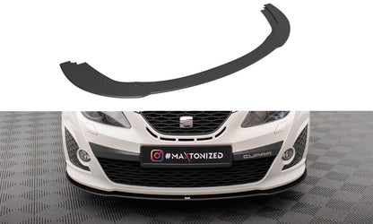 Street Pro Frontlippe passend für Seat Ibiza Sport Coupe Mk4 schwarz matt