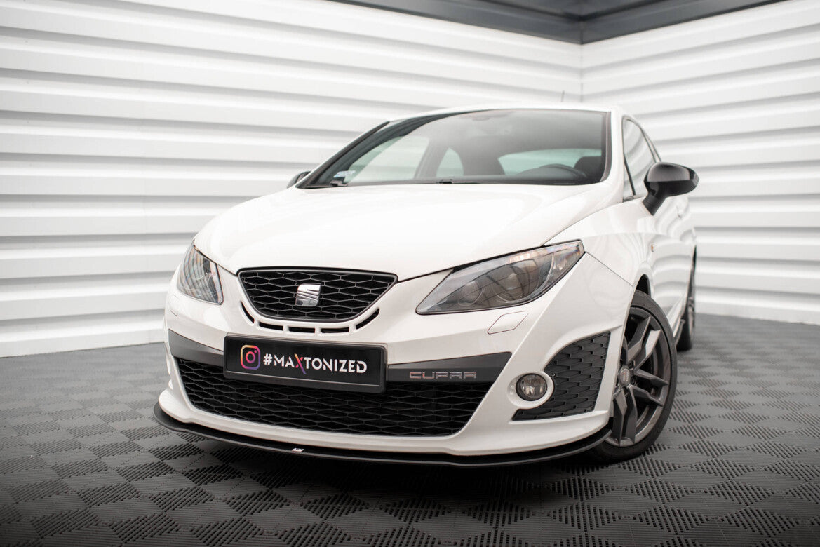 Street Pro Frontlippe passend für Seat Ibiza Sport Coupe Mk4 schwarz matt