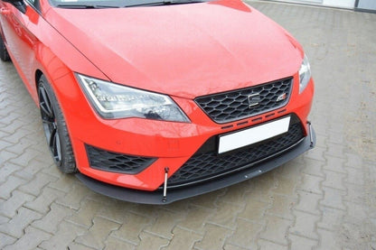Street Pro Frontlippe passend für Seat Leon III CUPRA / FR schwarz matt