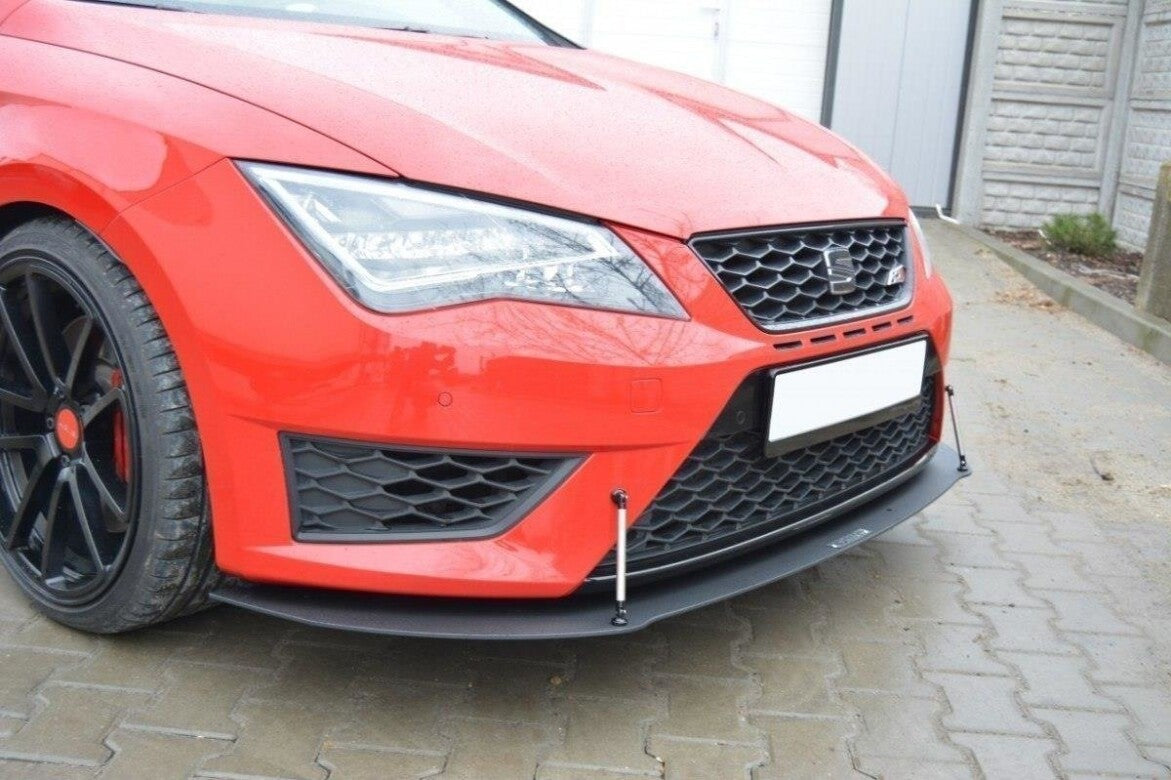 Street Pro Frontlippe passend für Seat Leon III CUPRA / FR schwarz matt