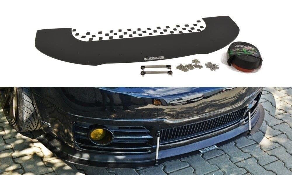 Street Pro Frontlippe passend für Skoda Fabia RS Mk1 schwarz matt
