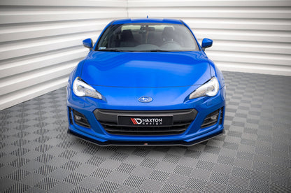 Street Pro Frontlippe passend für Subaru BRZ Mk1 FL schwarz matt