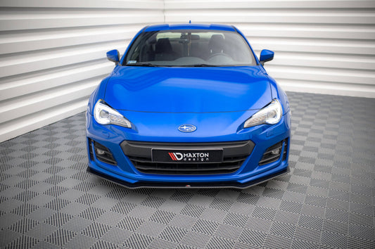 Street Pro Frontlippe passend für Subaru BRZ Mk1 FL schwarz matt