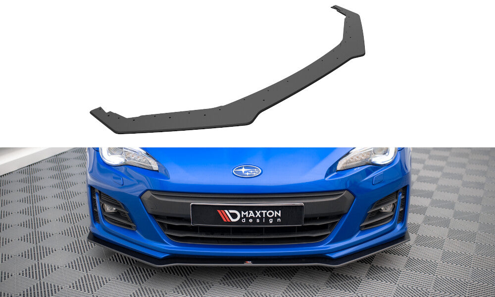 Street Pro Frontlippe passend für Subaru BRZ Mk1 FL schwarz matt