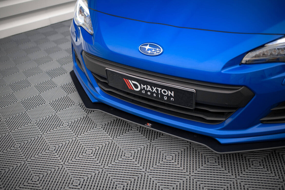 Street Pro Frontlippe passend für Subaru BRZ Mk1 FL schwarz matt