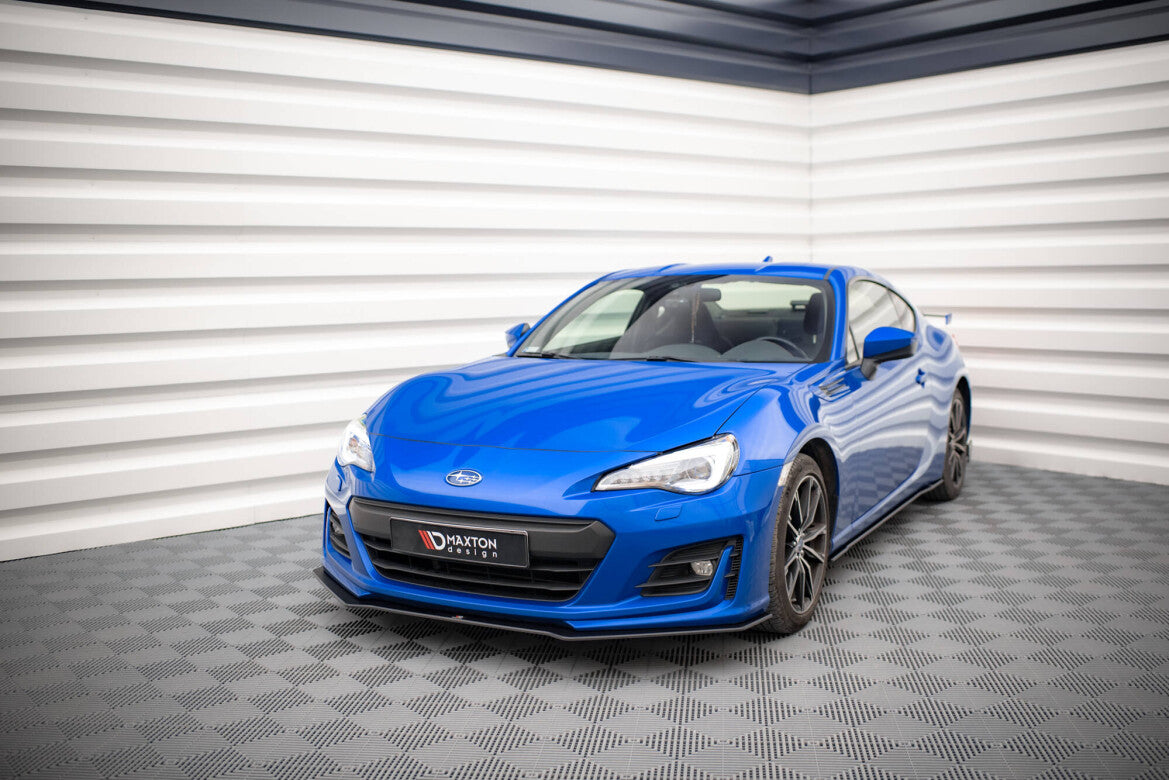 Street Pro Frontlippe passend für Subaru BRZ Mk1 FL schwarz matt