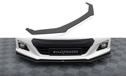 Street Pro Frontlippe passend für Subaru BRZ Mk1 schwarz matt