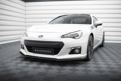 Street Pro Frontlippe passend für Subaru BRZ Mk1 schwarz matt