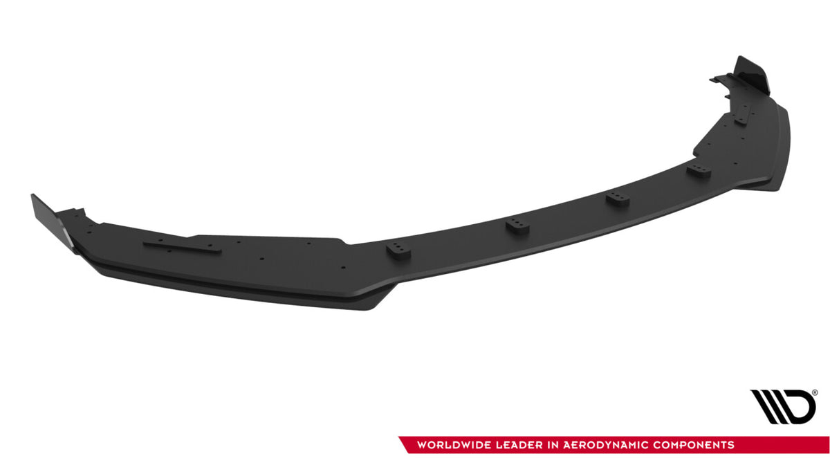 Street Pro Frontlippe passend für Subaru BRZ Mk2 schwarz matt + Hochglanz Flaps