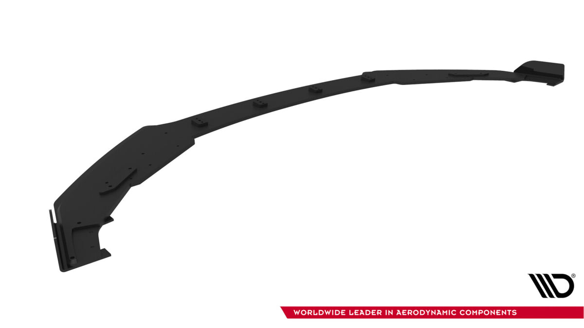 Street Pro Frontlippe passend für Subaru BRZ Mk2 schwarz matt + Hochglanz Flaps