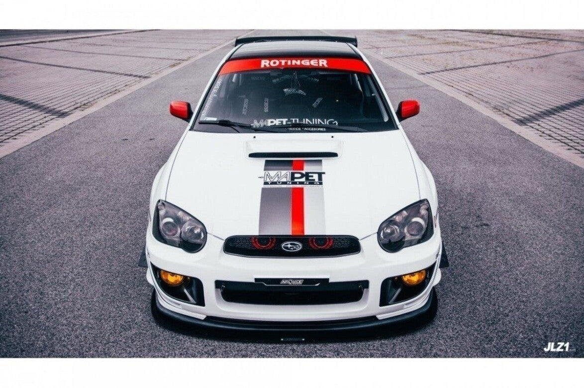 Street Pro Frontlippe passend für Subaru Impreza WRX STI (BLOBEYE) schwarz matt