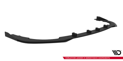 Street Pro Frontlippe passend für Subaru Impreza WRX STI Mk3 FL schwarz matt + Hochglanz Flaps