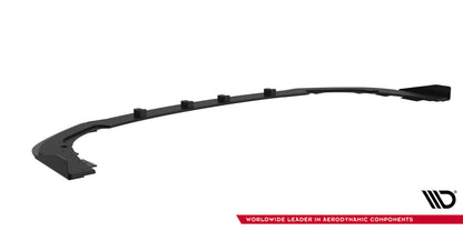 Street Pro Frontlippe passend für Subaru Impreza WRX STI Mk3 FL schwarz matt + Hochglanz Flaps
