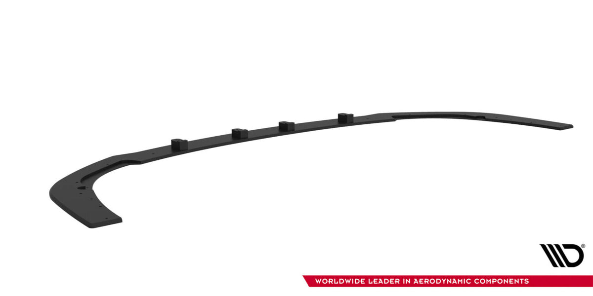 Street Pro Frontlippe passend für Subaru Impreza WRX STI Mk3 FL schwarz matt