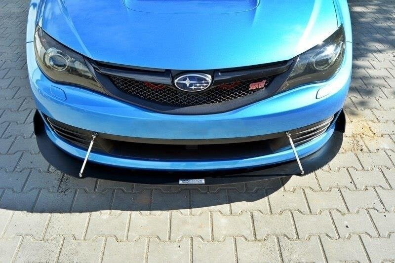 Street Pro Frontlippe passend für Subaru Impreza WRX STI Mk3 schwarz matt