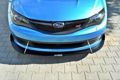 Street Pro Frontlippe passend für Subaru Impreza WRX STI Mk3 schwarz matt