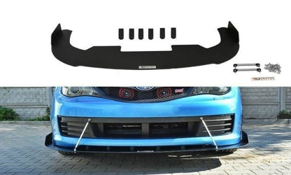 Street Pro Frontlippe passend für Subaru Impreza WRX STI Mk3 schwarz matt