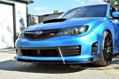 Street Pro Frontlippe passend für Subaru Impreza WRX STI Mk3 schwarz matt