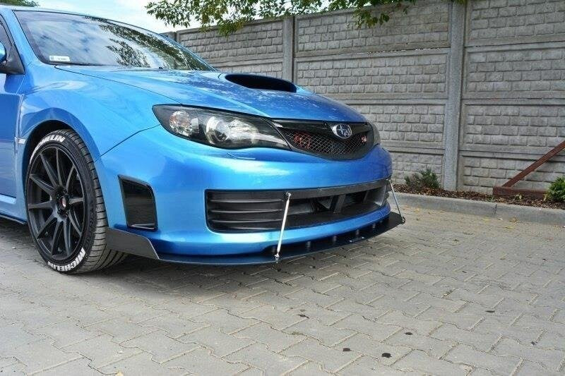 Street Pro Frontlippe passend für Subaru Impreza WRX STI Mk3 schwarz matt