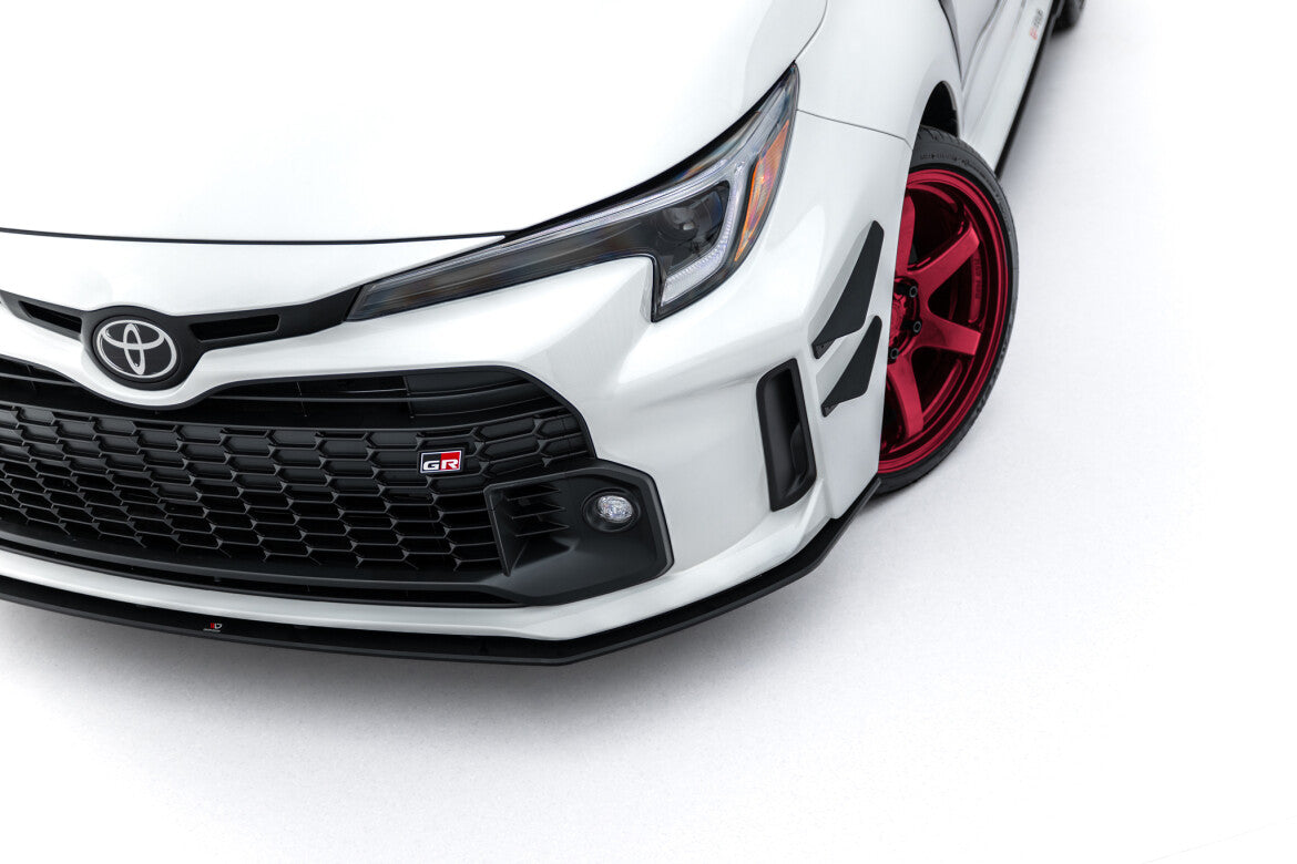Street Pro Frontlippe passend für Toyota GR Corolla Mk12 schwarz matt