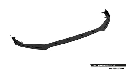 Street Pro Frontlippe passend für Toyota GR Yaris Mk4 Facelift schwarz matt + Hochglanz Flaps