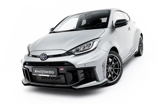 Street Pro Frontlippe passend für Toyota GR Yaris Mk4 Facelift schwarz matt